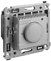 Терморегулятор механический с датчиком без рамки DKC Avanti 0С +30С закаленная сталь картинка